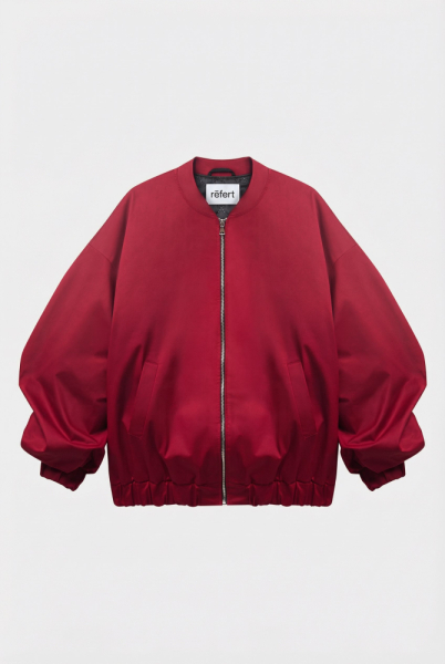 Бомбер утепленный из плащевой ткани