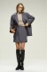 Юбка-мини Classic Dark Grey Erist store, цвет: темно-серый, НФ-00001659 купить онлайн