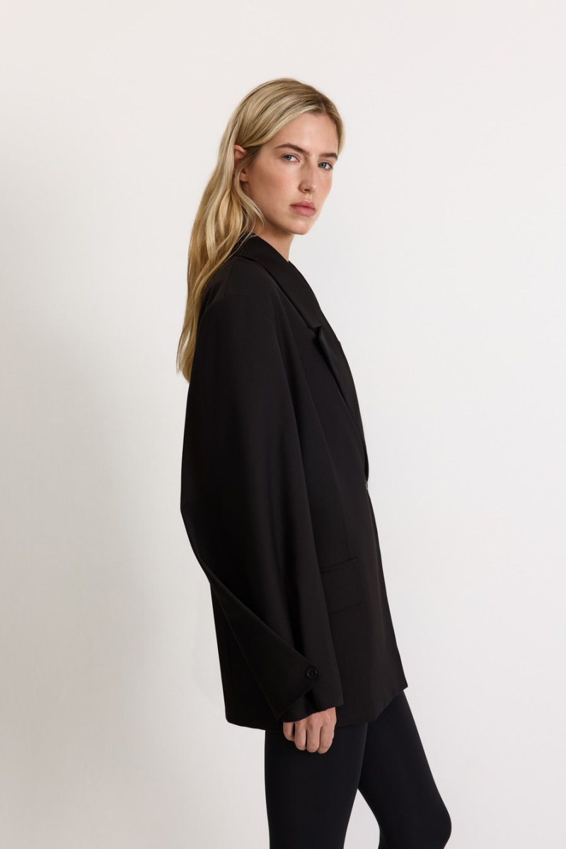 Жакет со складками на рукавах TOPTOP, цвет: Черный, TT.060.17760.900 купить онлайн