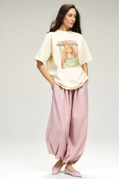 Футболка Make a Wish Tofu Erist store, цвет: бежевый, НФ-00003150 купить онлайн