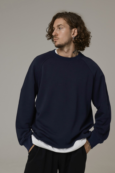 Свитшот из футера Rich Raglan Lite
