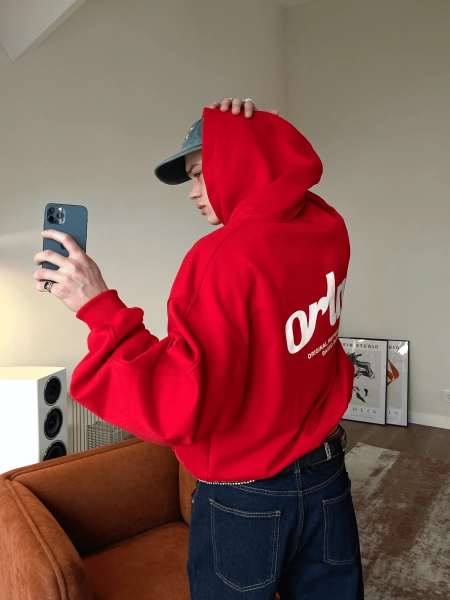 Худи CHILI PEPPER HOODIE THE ORLINES, цвет: RED, HD-CHLL купить онлайн