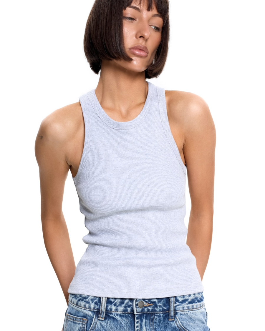 Майка Suborbia, цвет: серый меланж, 006636 купить онлайн