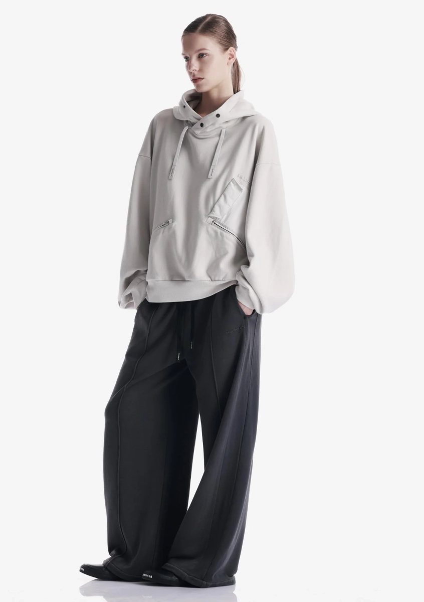 Пуловер-худи KRAKATAU, цвет: пепельно-белый, Fu122-43 купить онлайн