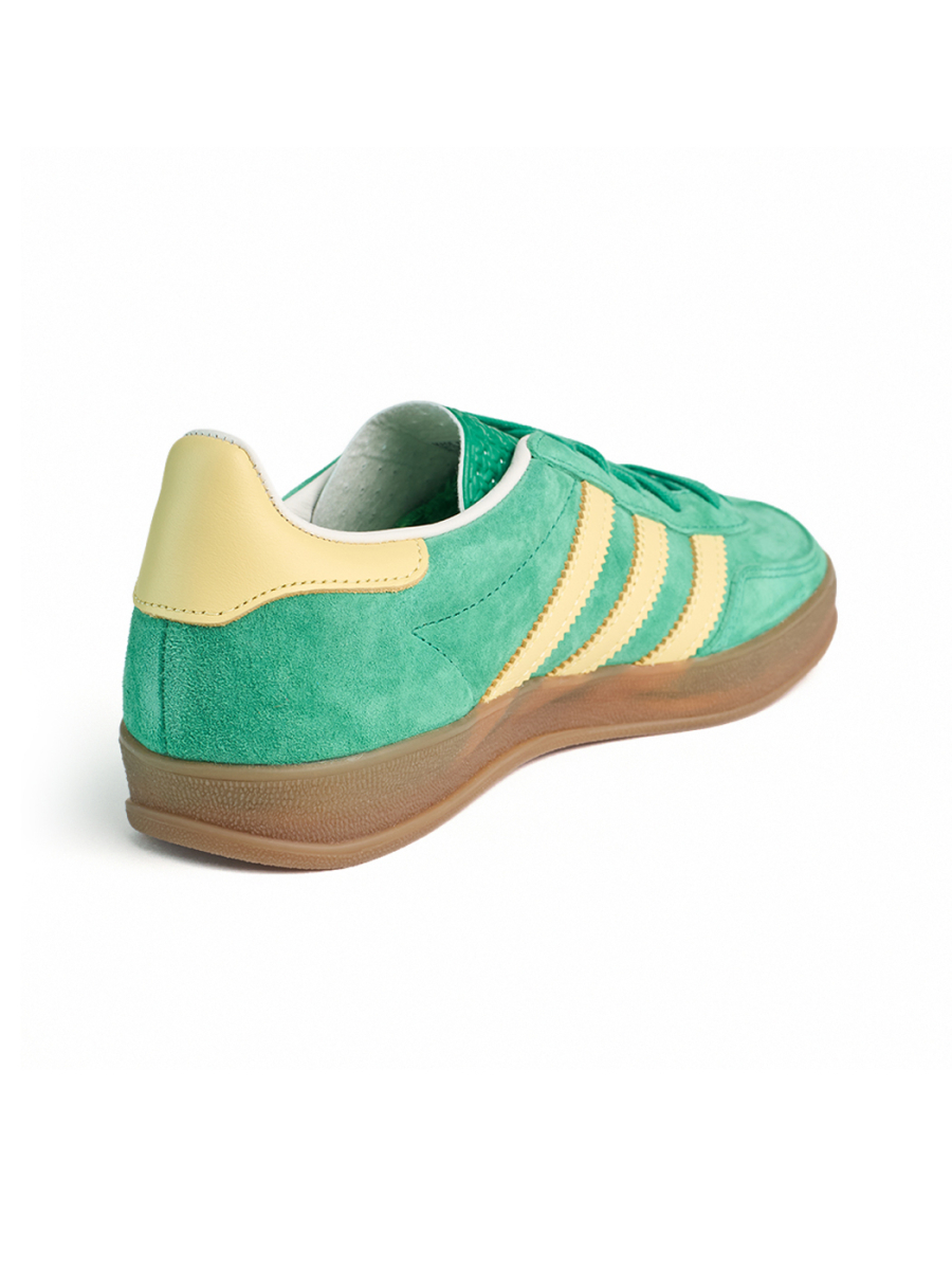 Кроссовки унисекс Adidas Gazelle Indoor "Semi Court Green" NKDADDYS SNEAKERS, цвет: зеленый IH7500 купить онлайн