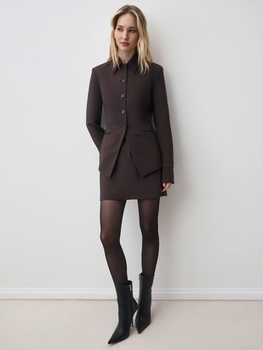 Юбка ELARA ANNA PEKUN, цвет: коричневый, 60.2606.700 купить онлайн