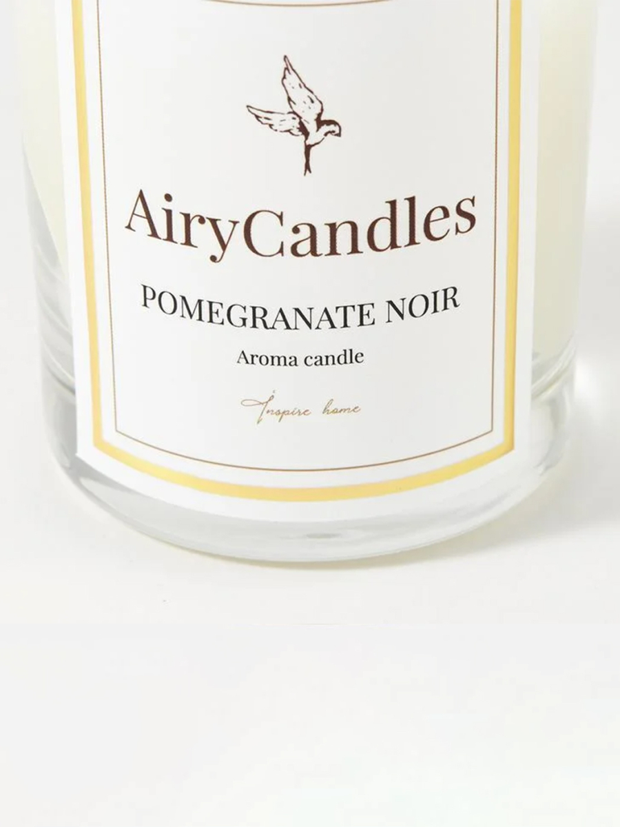 Аромасвеча с деревянным фитилем Pomegranate Noir, 300 мл