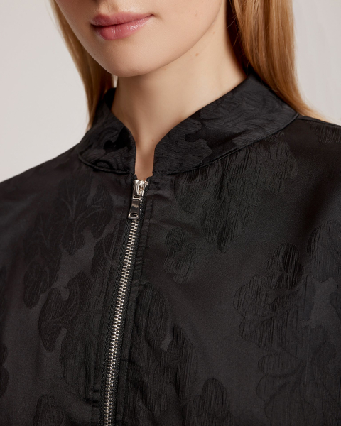 Бомбер To be Blossom, цвет: black, 171431 купить онлайн