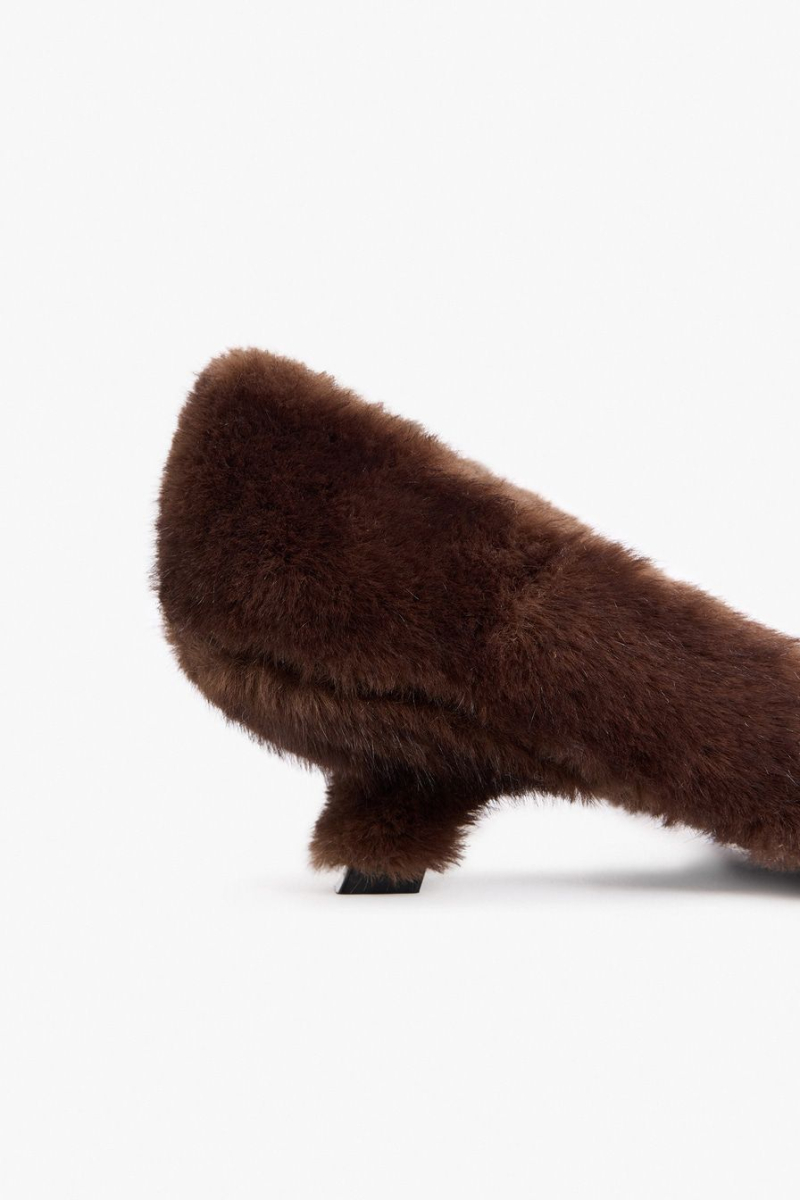 Туфли из экомеха Lera Nena, цвет: коричневый LNU.104.18616.700 купить онлайн