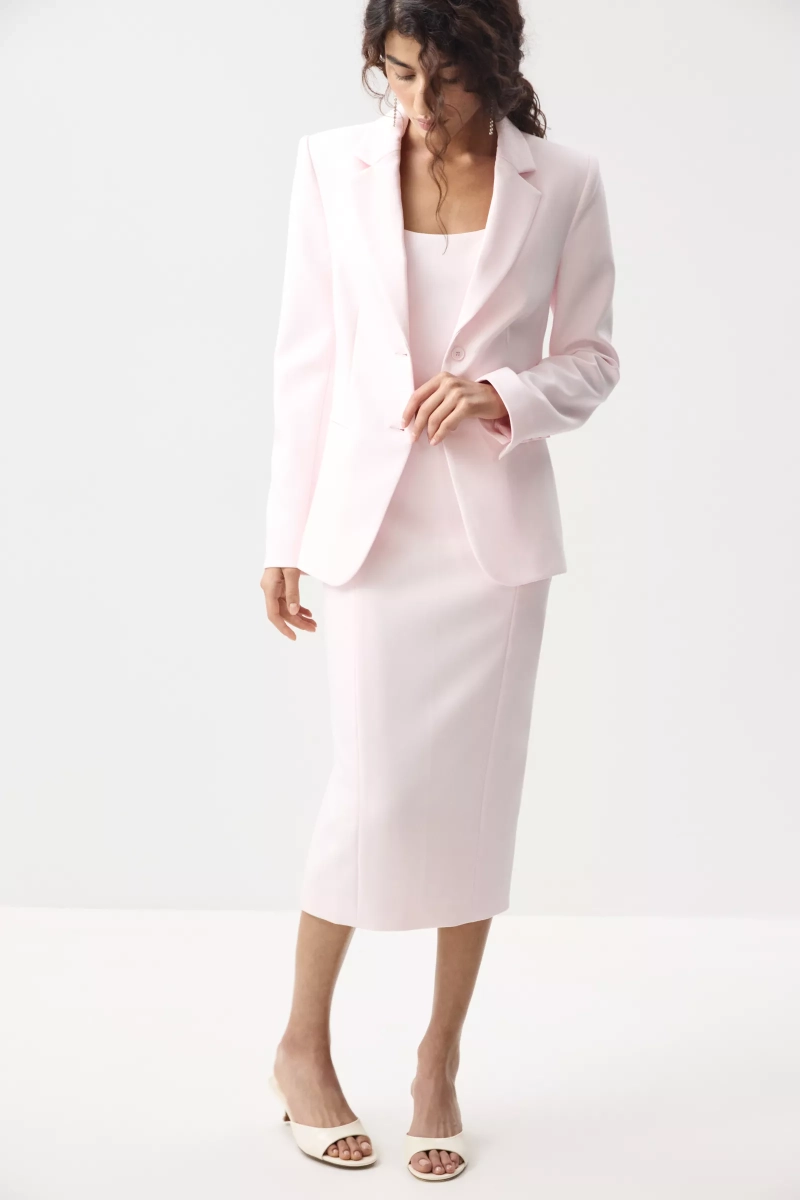 Платье макси на бретелях Charmstore, цвет: нежно-розовый, 111-554103-236 купить онлайн