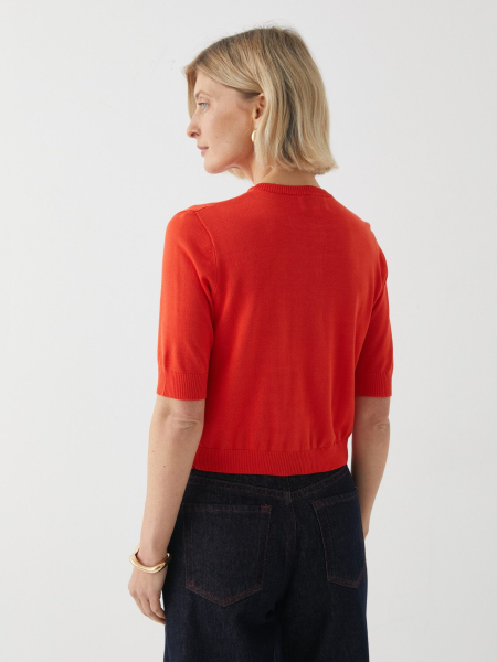 Кардиган с коротким рукавом Marou, цвет: красный, Mar_26021406 купить онлайн