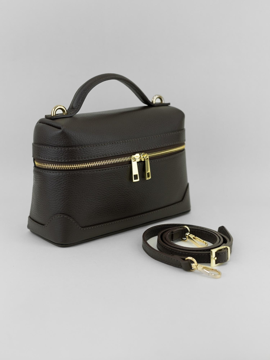 Сумка JENNA MEDIUM brand salad, цвет: chocolate J-704-PHR 7899 купить онлайн