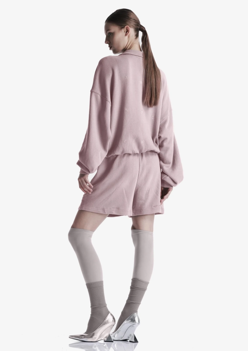 Свитшот на молнии KRAKATAU, цвет: розовый, Fw123-94 купить онлайн