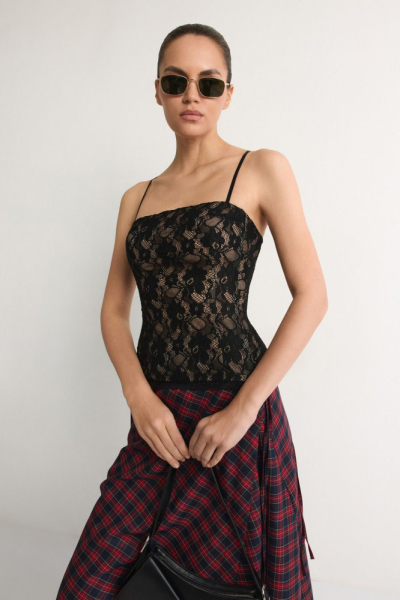 Корсет кружевной