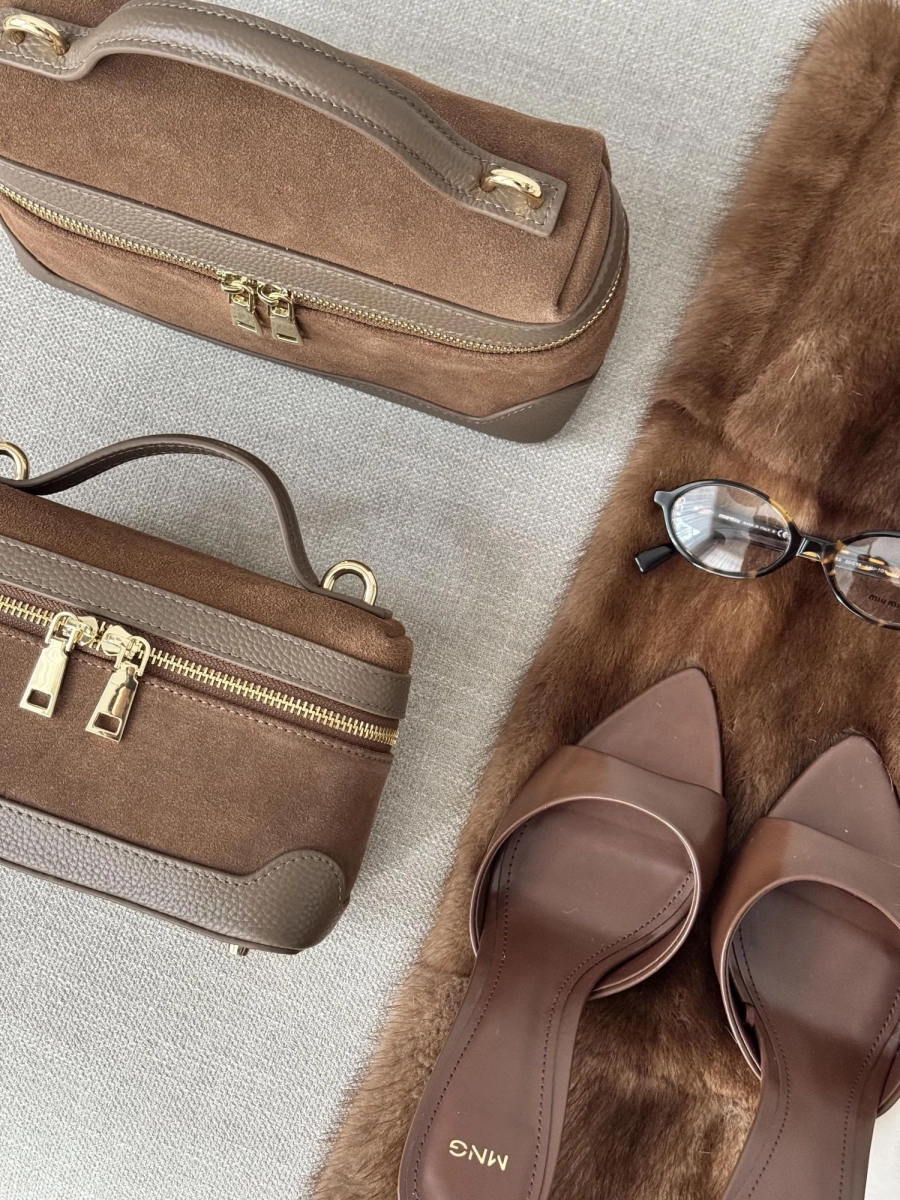 Сумка Дженна LUNAVERA, цвет: замша пралине J-704-PHR 8103 купить онлайн