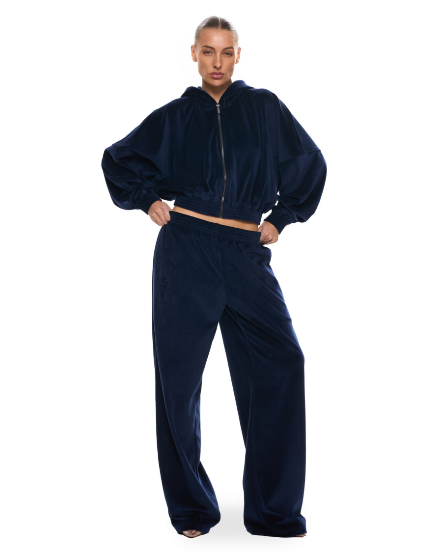 Велюр - костюм ROW с капюшоном