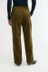 Брюки вельвет с заниженной талией Daisyknit, цвет: хаки, 1944 купить онлайн
