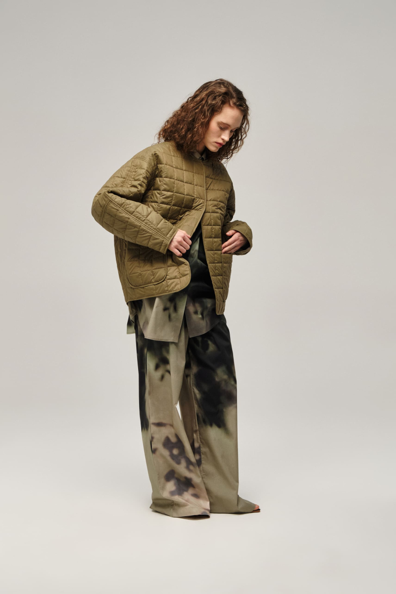 Двухсторонняя куртка UNKE, цвет: хаки, 2502JK001C_KH купить онлайн