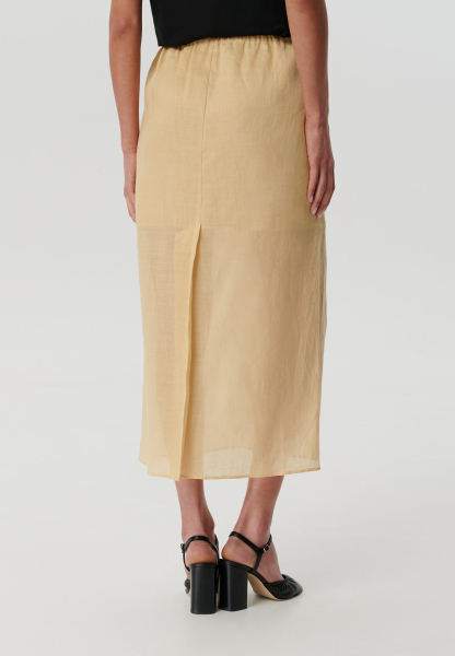 Юбка из рами CHUBA, цвет: грушевый, skirt_flare купить онлайн