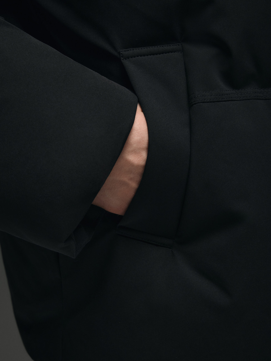 Пуховик Frostkill puffer NAIPACHE, цвет: Черный,  купить онлайн