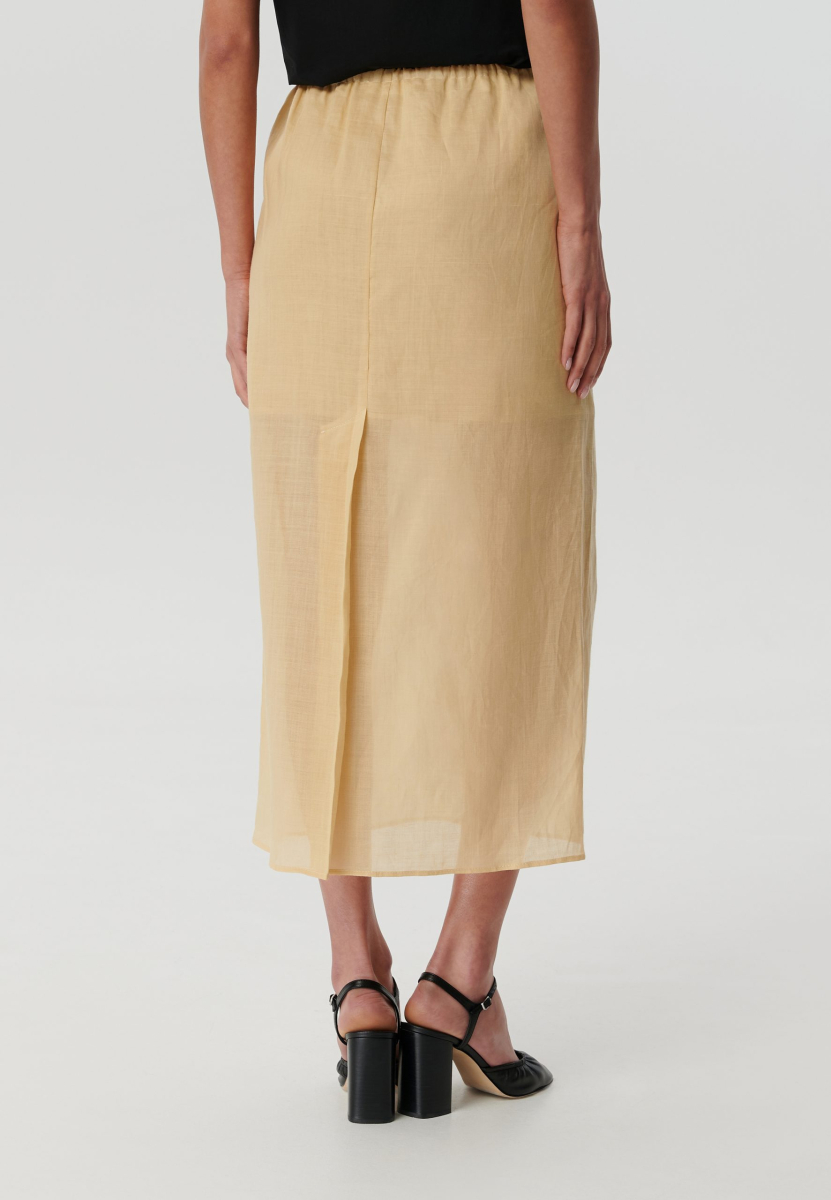 Юбка из рами CHUBA, цвет: грушевый, skirt_flare купить онлайн