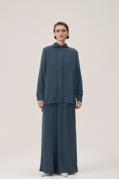 Рубашка Tajine FASHION REBELS, цвет: синий, FR24SS1SH400W610BU купить онлайн