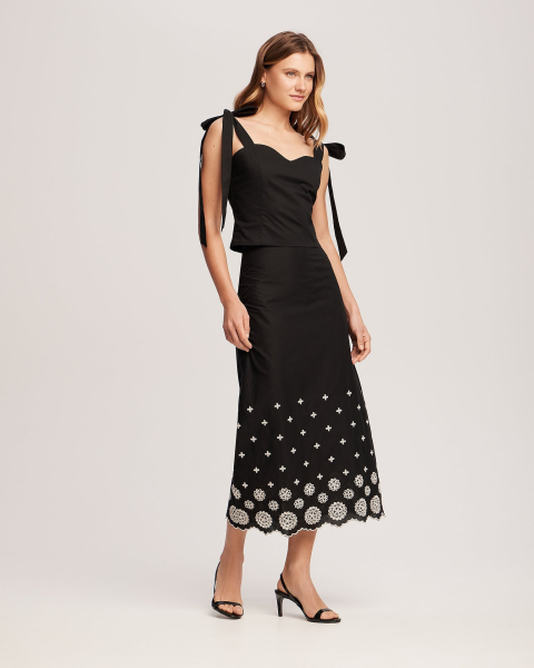 Юбка To be Blossom, цвет: black, 051411 купить онлайн