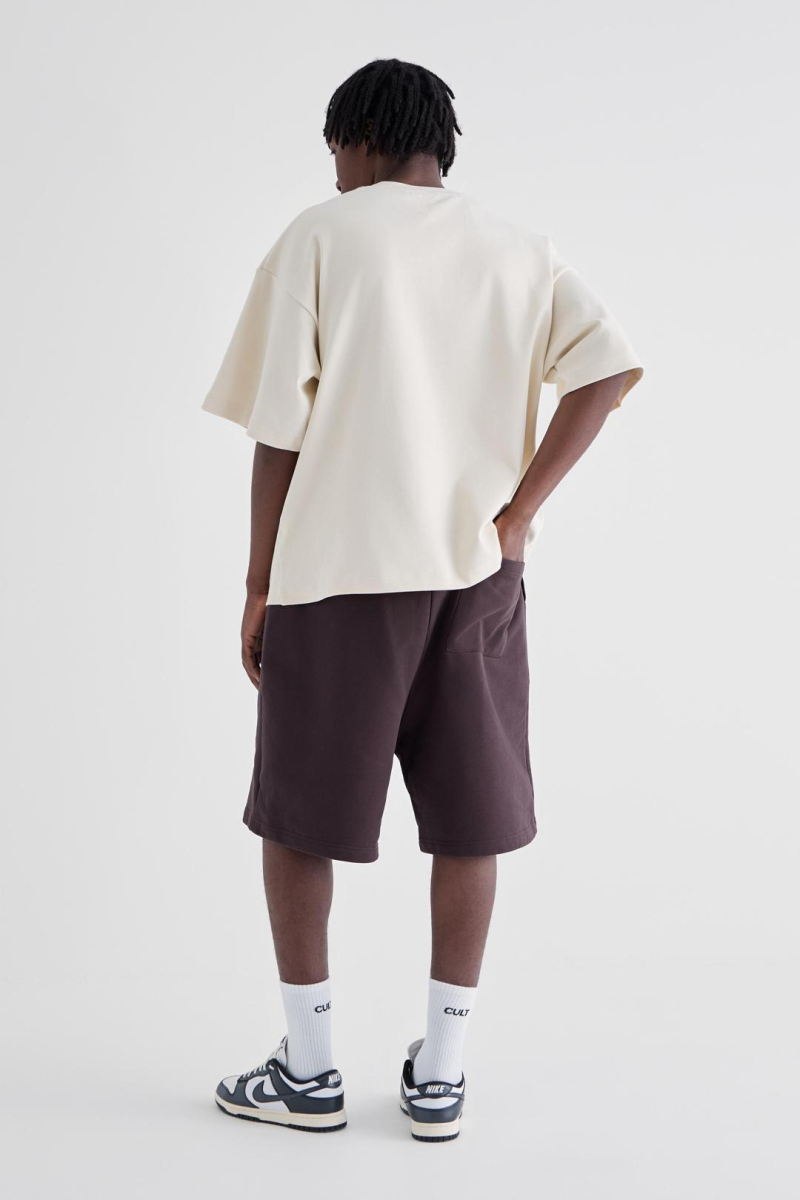 Шорты базовые CULTBASE, цвет: коричневый,  купить онлайн