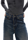 Джинсы relaxed fit ASYA SEMYONOVA, цвет: NAVY, 00-00002455 купить онлайн
