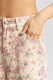Джинсы Floral Beige