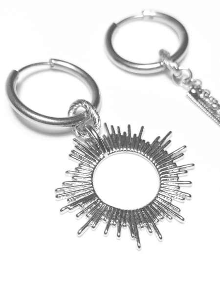 Серьги "Солнце" NIN • S • SR-26 купить онлайн