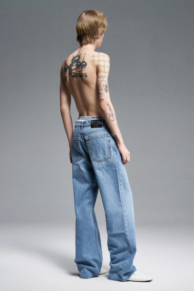 Прямые джинсы WALK OF SHAME, цвет: светло-синий,  купить онлайн