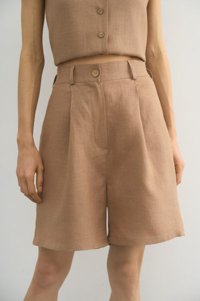 Шорты Wild Desert PURE LINEN, цвет: бежевый  купить онлайн