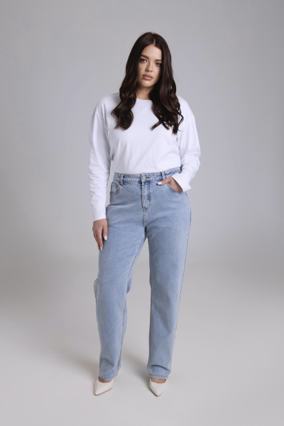Джинсы straight fit