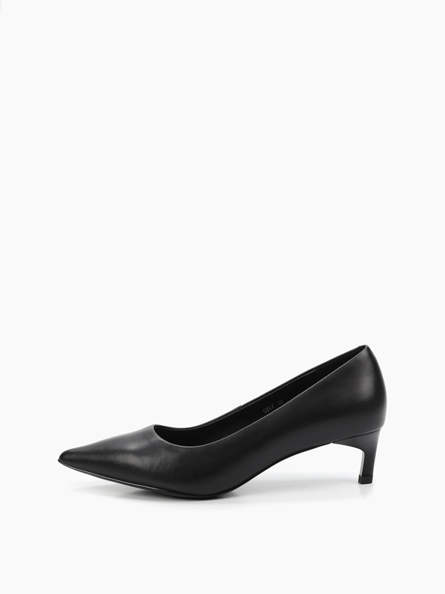 Туфли лодочки базовые на маленьком каблуке