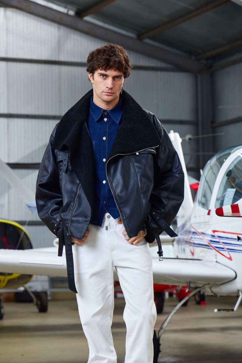 Куртка LEATHER BELTS SORRY, I’M NOT, цвет: Черный,  купить онлайн