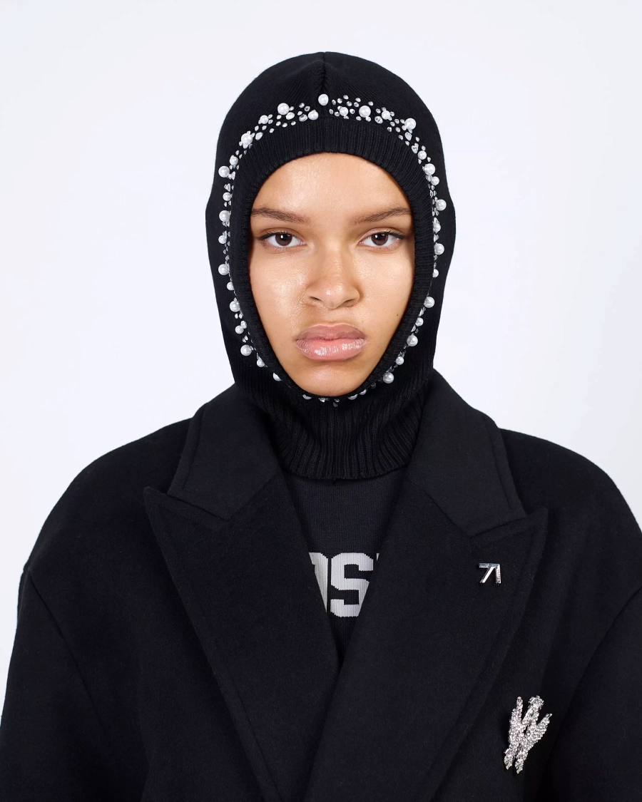 Балаклава со стразами