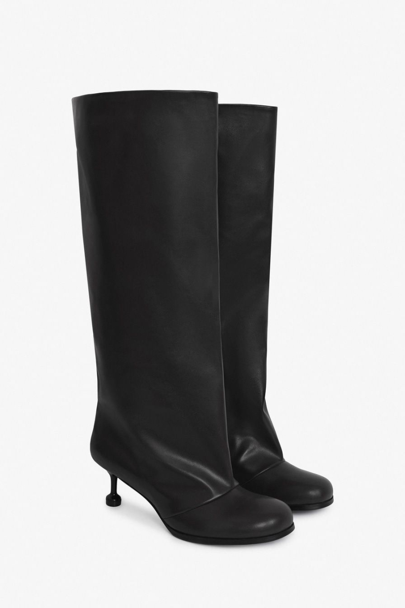 Сапоги с широким голенищем Lera Nena, цвет: Черный LNU.402.18692.900 купить онлайн