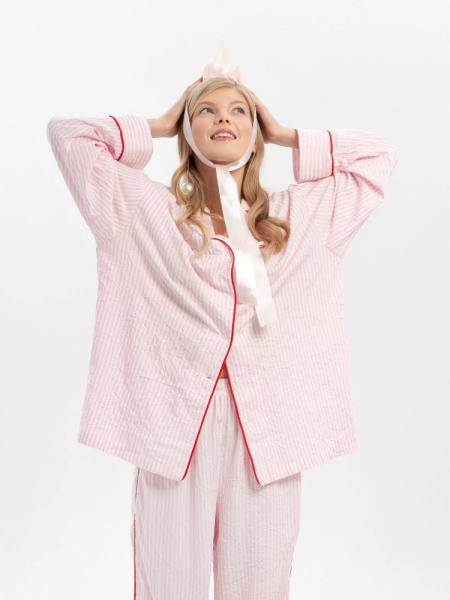 Рубашка в пижамном стиле Paris