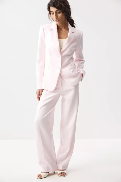 Брюки прямые Charmstore, цвет: нежно-розовый 101-557103-236 |трендовая новинка купить онлайн