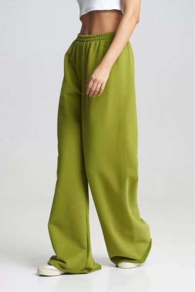 Брюки-трубы Lemongrass Erist store, цвет: зеленый НФ-00002410 |новая коллекция купить онлайн