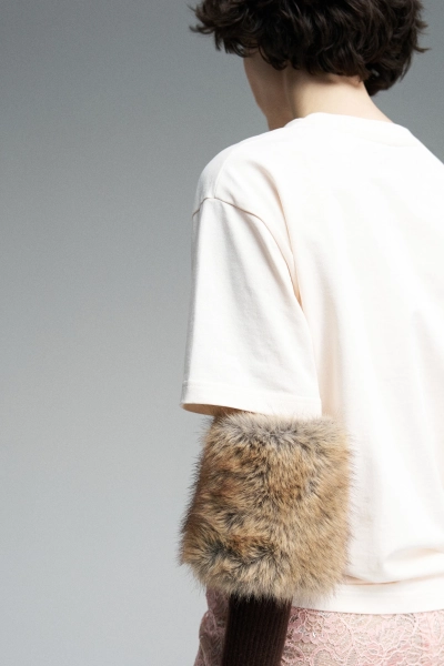 Плотная футболка с вышивкой WALK OF SHAME, цвет: белый, TSH021 купить онлайн