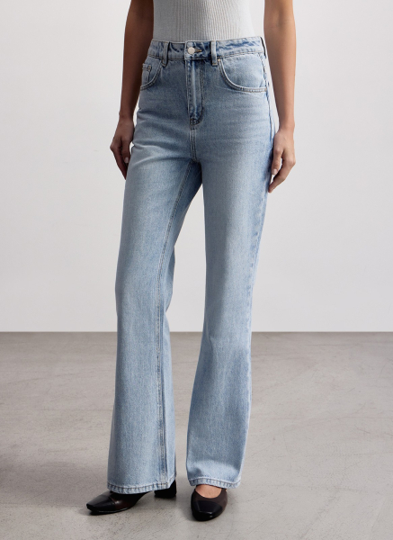 Джинсы расклешенные ALL WE NEED, цвет: голубой, 2603W4630-17 купить онлайн