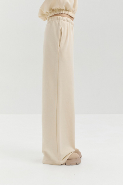 Брюки прямые marte, цвет: бежевый,  купить онлайн