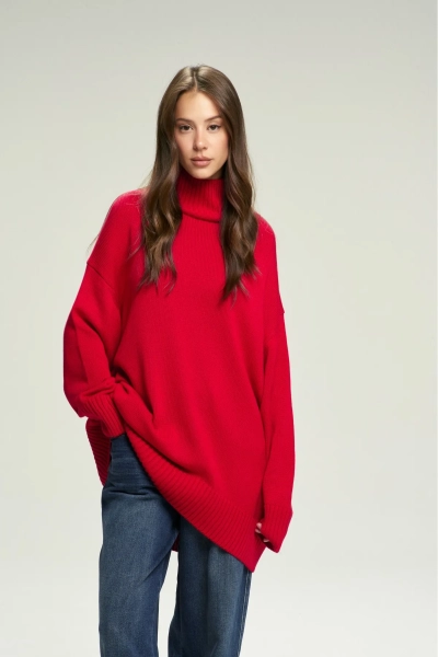 Свитер Oversized Red