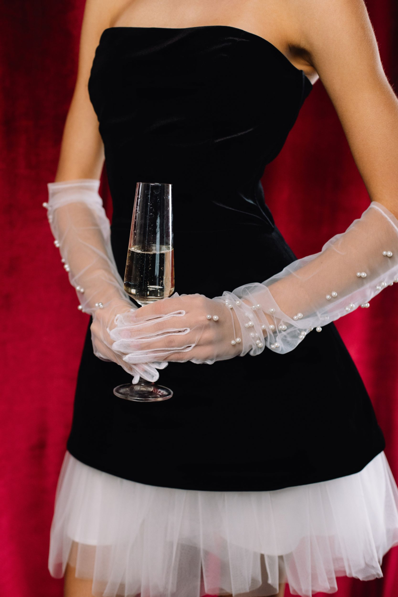 Блуза из бархата с баской VELVET, цвет: Черный, 00-00004699 купить онлайн