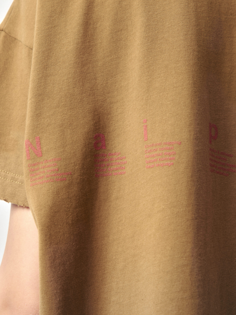 Футболка Открытие NAIPACHE, цвет: Кофейный, 2611009700 купить онлайн