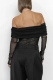 Боди mesh bodysuit ELASTIC, цвет: Черный,  купить онлайн