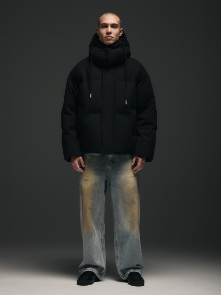 Пуховик Frostkill puffer NAIPACHE, цвет: Черный,  купить онлайн