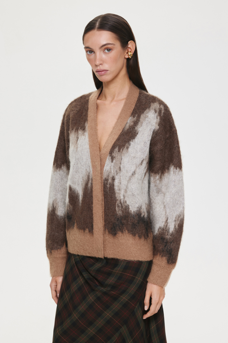 Кардиган из мохера